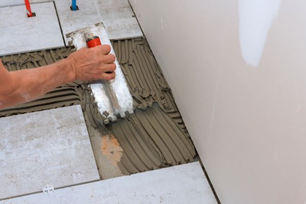 Bathroom Floor Renovation